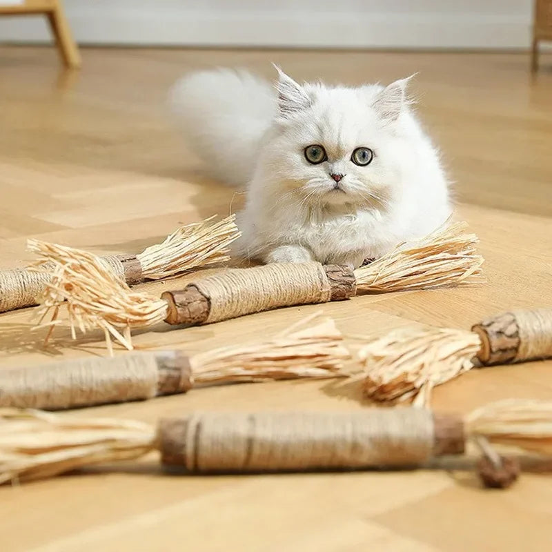 Cat Dental Cleaning Sticks Bowlift