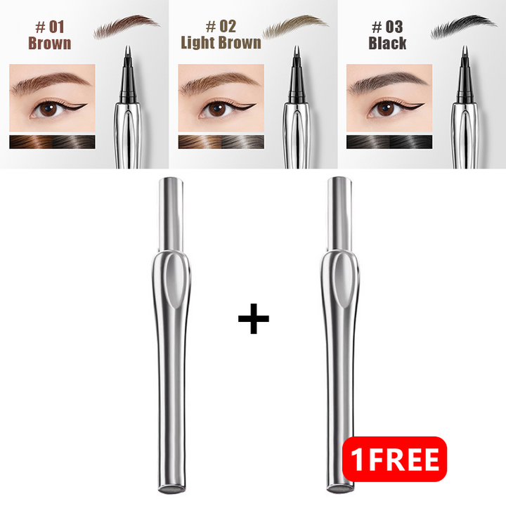 Improved Natural Waterproof Eyebrow Pencil with Micro-Fine Tip (super) Bowlift