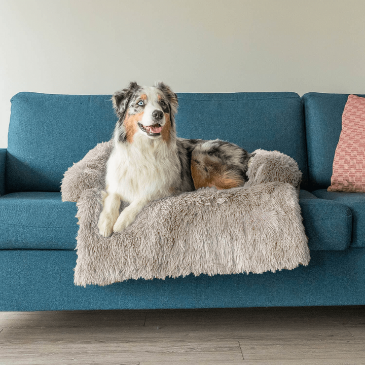 BowLift | Water Repellent Dog Bed Protection with Soft Vegan Fur – Non-slip, Comfortable, Suitable for All Dog Sizes