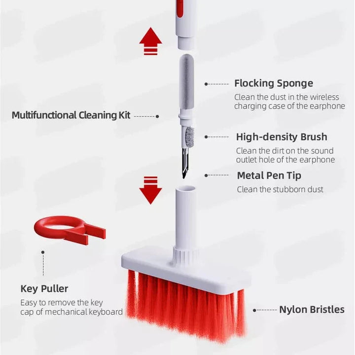 5 in 1 Keyboard Cleaning Soft Brush Bowlift