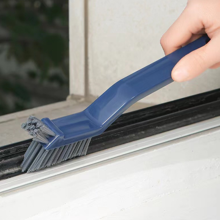 2 in 1 bathroom cleaning brush crevice brush | Bowlift