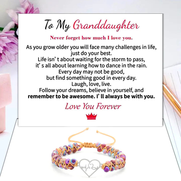 BowLift | For Granddaughter - Because You Are Always In My Pearl Bracelets