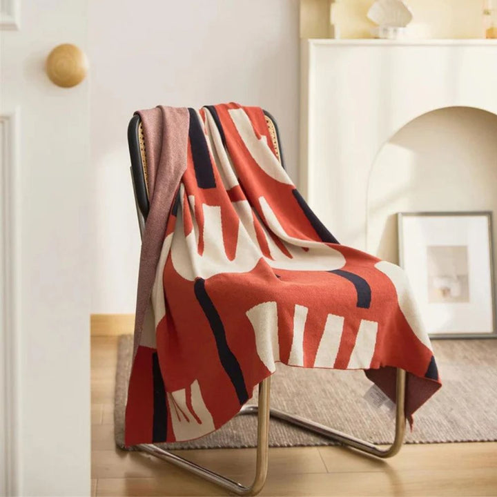 BowLift | Spring Tulip Floral Knitted Blanket