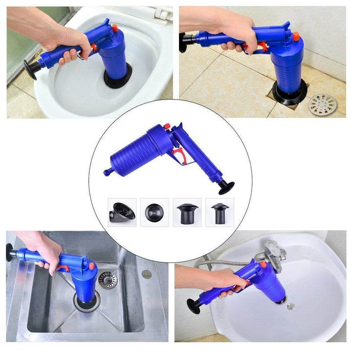 BowLift | Air Blow Gun: Easy Unclogs Sinks and Toilets With A Trigger