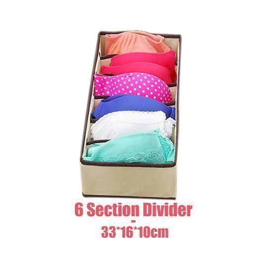 BowLift | Foldable Closet Underwear Organizer(4 pics/1 Set)