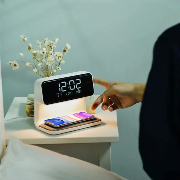 Lamp with clock 3 in 1 | Bowlift
