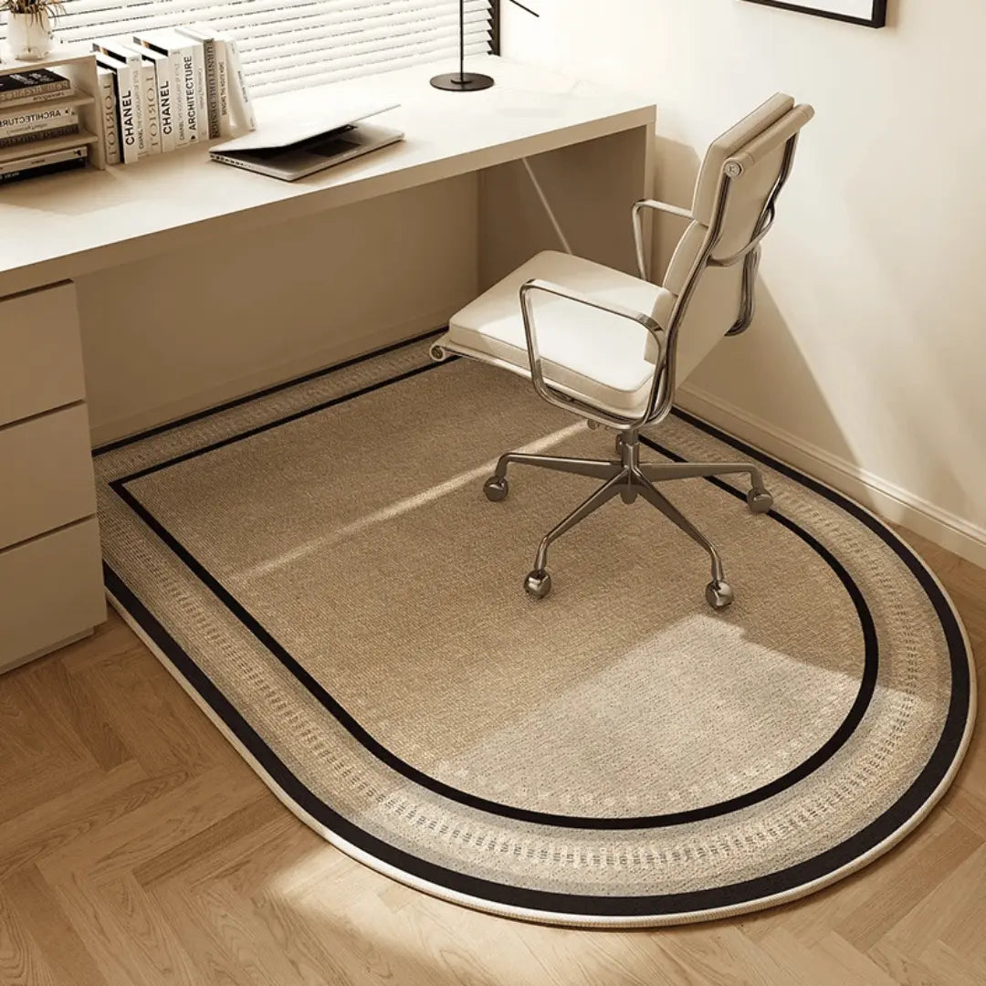 BowLift | FlexGuard Office Chair Floor Mat – Stylish Anti-Slip Protection Mat for Hard Floors & Carpets