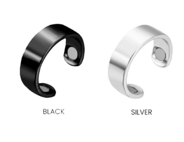 Magnetic Therapy Ring | Adjustable Wellness Support | Multiple Colors