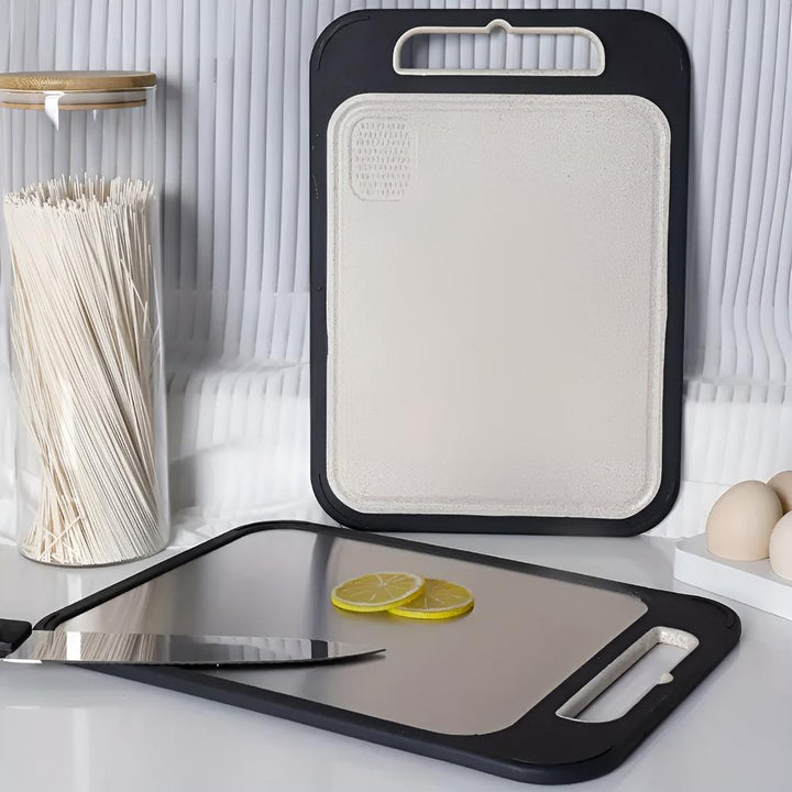 BowLift | Reversible Stainless Steel Cutting Board