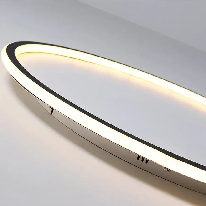 Scandinavian Round Ceiling Lamp - AuroraSphere | Bowlift