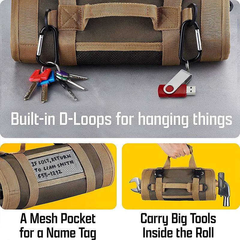 BowLift | Tool Roll Bag Organizer