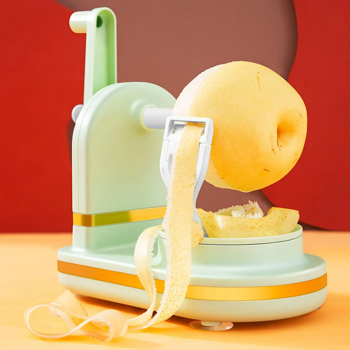 Fruit peeler | Quick hand crank kitchen tool | Bowlift