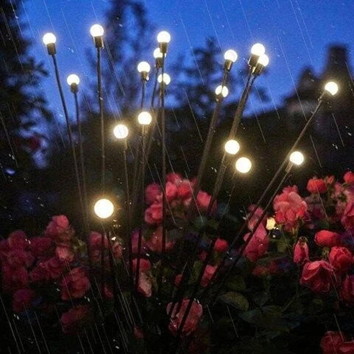 Solar-powered firefly garden light | Bowlift