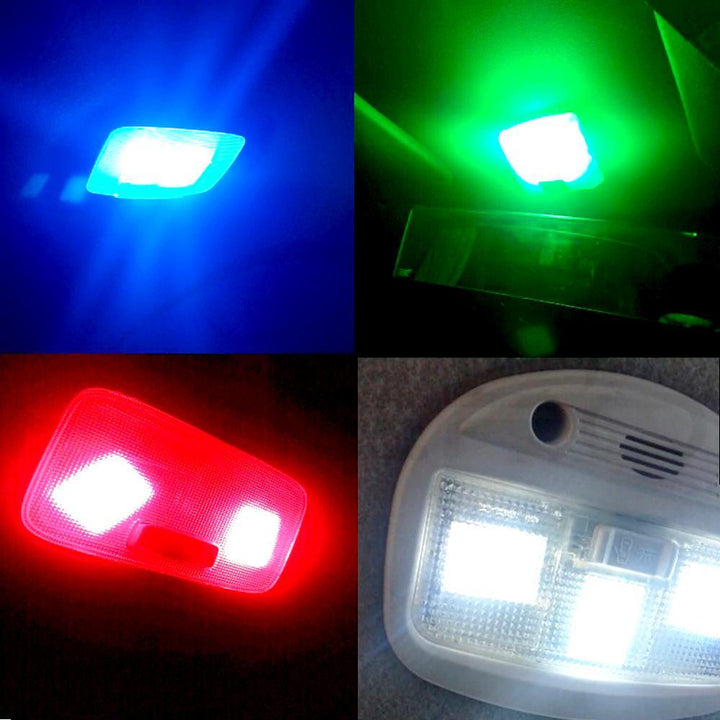 BowLift | 10pcs Multi-color Auto Interior Led Lamp Dome Bulb Light