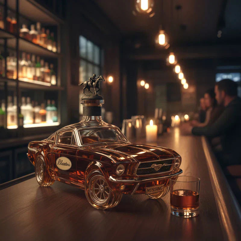 BowLift | OutlawFlask | Limited Edition Bronco Whiskey Bottle