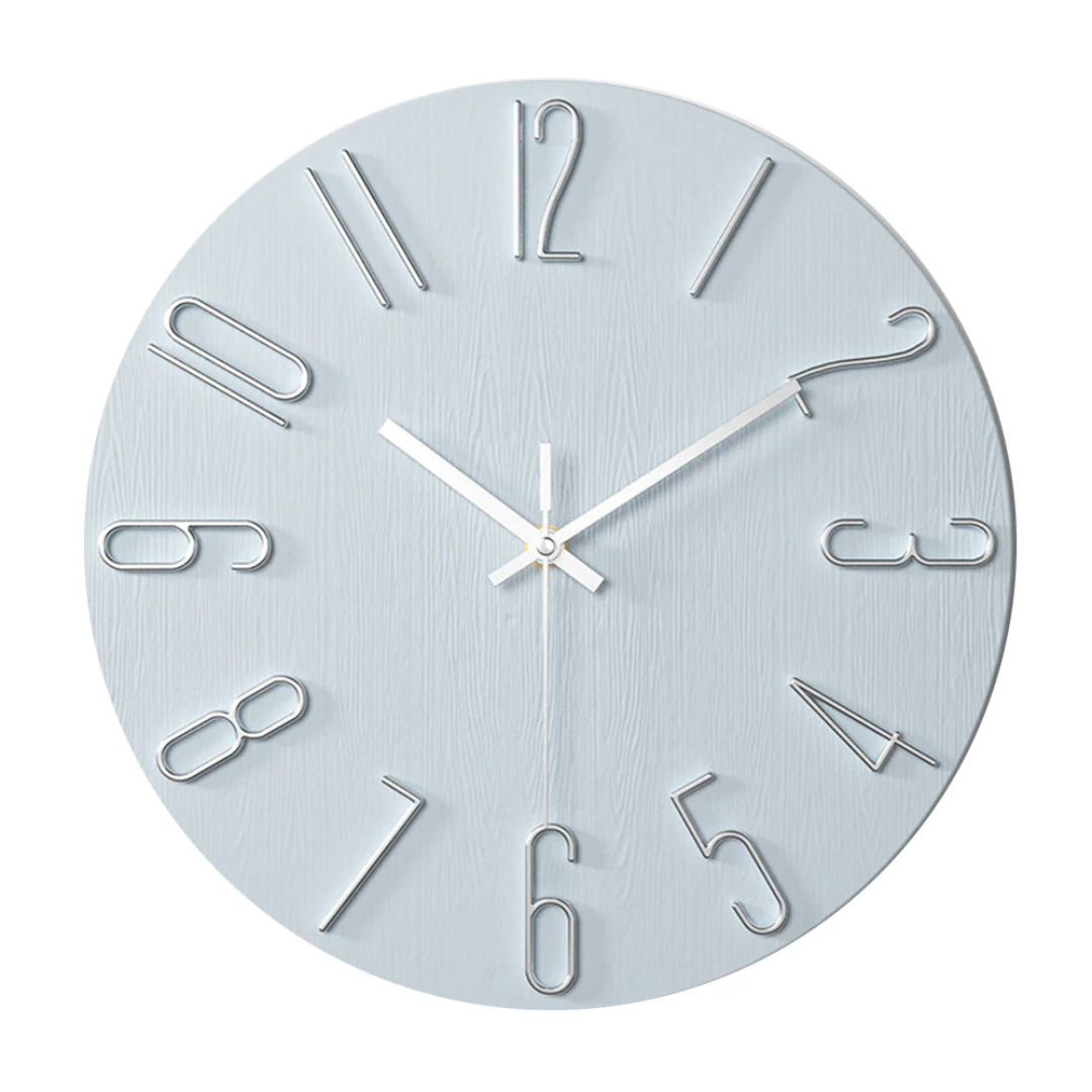 BowLift | Elegant | Modern wall clock for the living room 30 cm