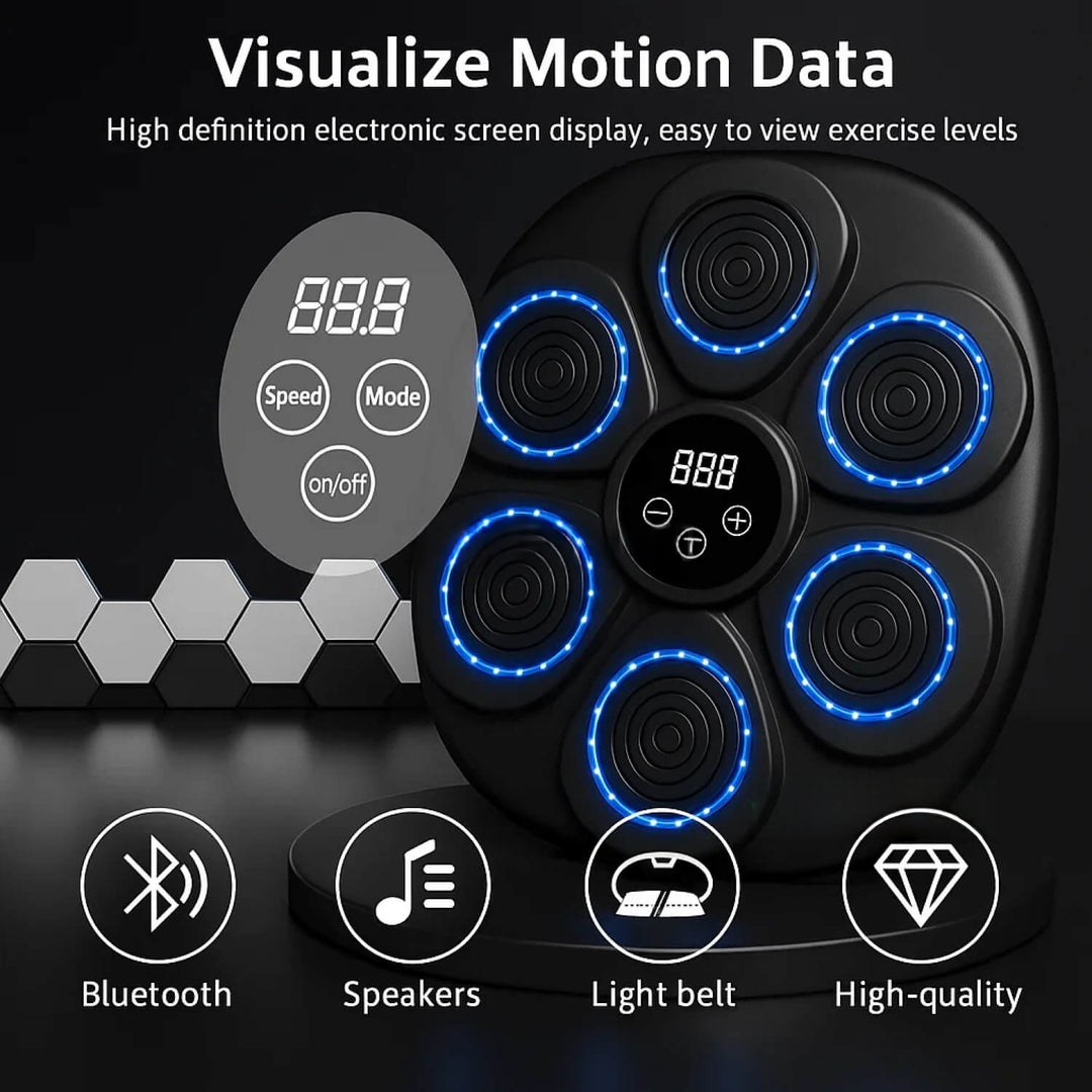 BowLift | Music Boxing Pad with Targeting Features