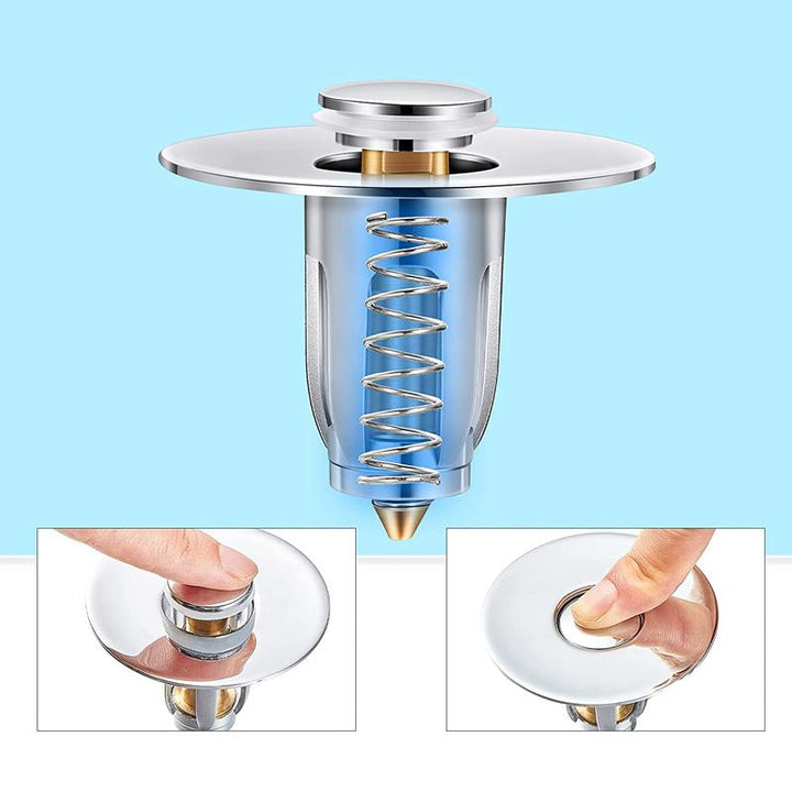 Steel Pop Up Drain Filter | Bowlift