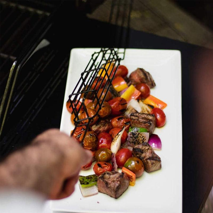 Reusable Kabob Grill Baskets | Bowlift