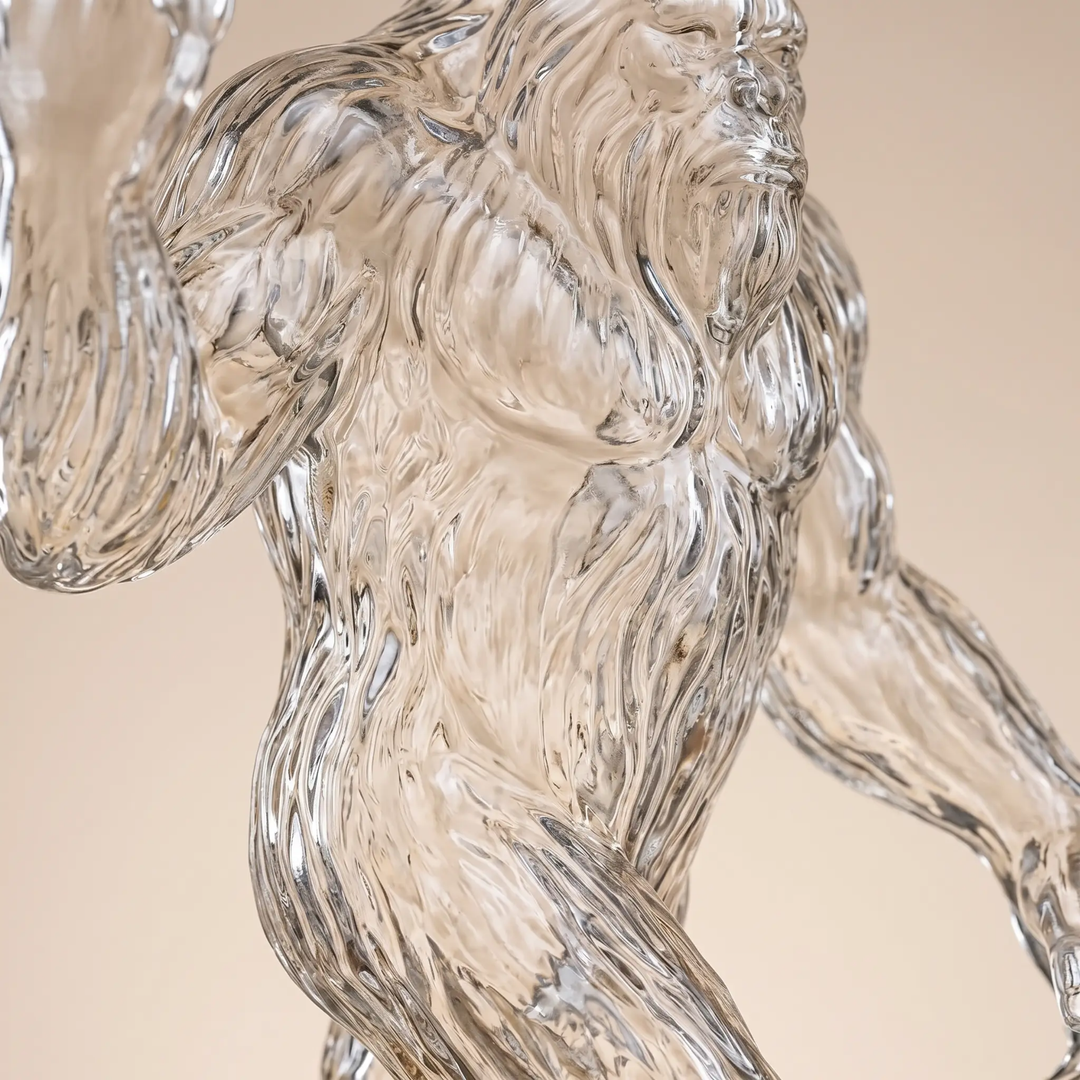 BowLift | Whiskey Decanter Funny Bigfoot Glass Bottle