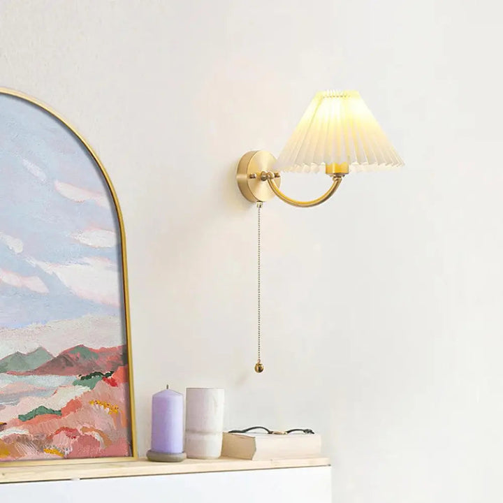 BowLift | GoldenAura - Elegant Wall Light