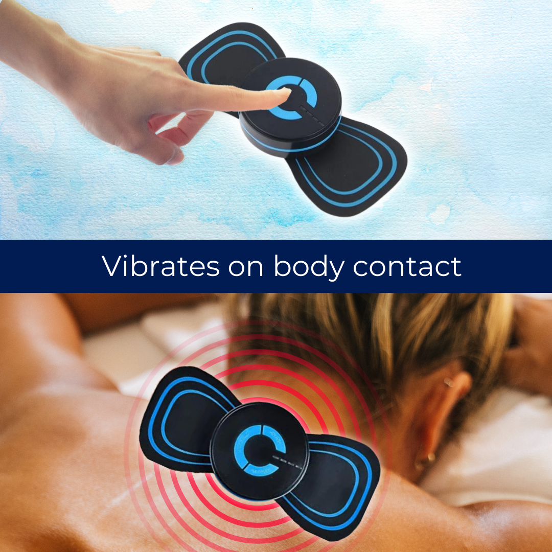 BowLift | Deep Tissue Pulse Pro Massager with Heat Therapy for Muscle Relief and Relaxation at Home or Office