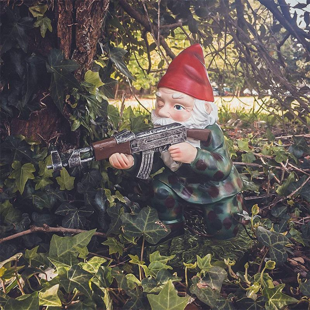 BowLift | Military Garden Gnome