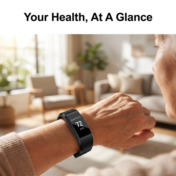 Senior Smartwatch with Heart Rate & Blood Pressure Monitoring | Bowlift