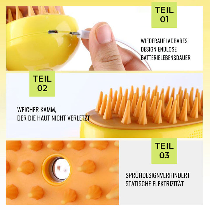 BowLift | Pet Spray Massage Comb