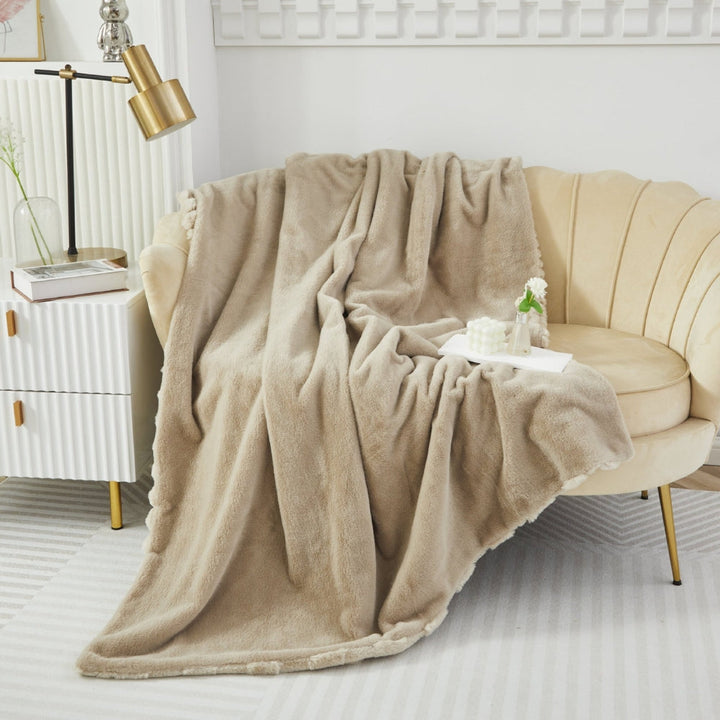 BowLift | Plush Soft Faux Rabbit Blanket