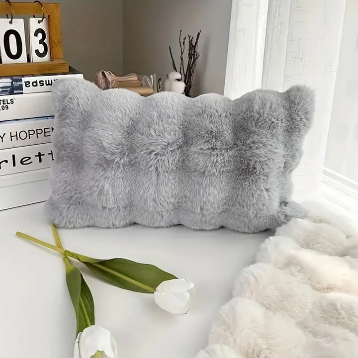 BowLift | Rabbit Faux Fur Pillow Cover