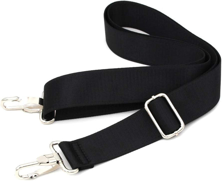 BowLift | 47 inch bag replacement shoulder strap | Padded & Adjustable - Perfect for travel bags, laptop bags, briefcases, camera bags, messenger bags, diaper bags & more (Black)