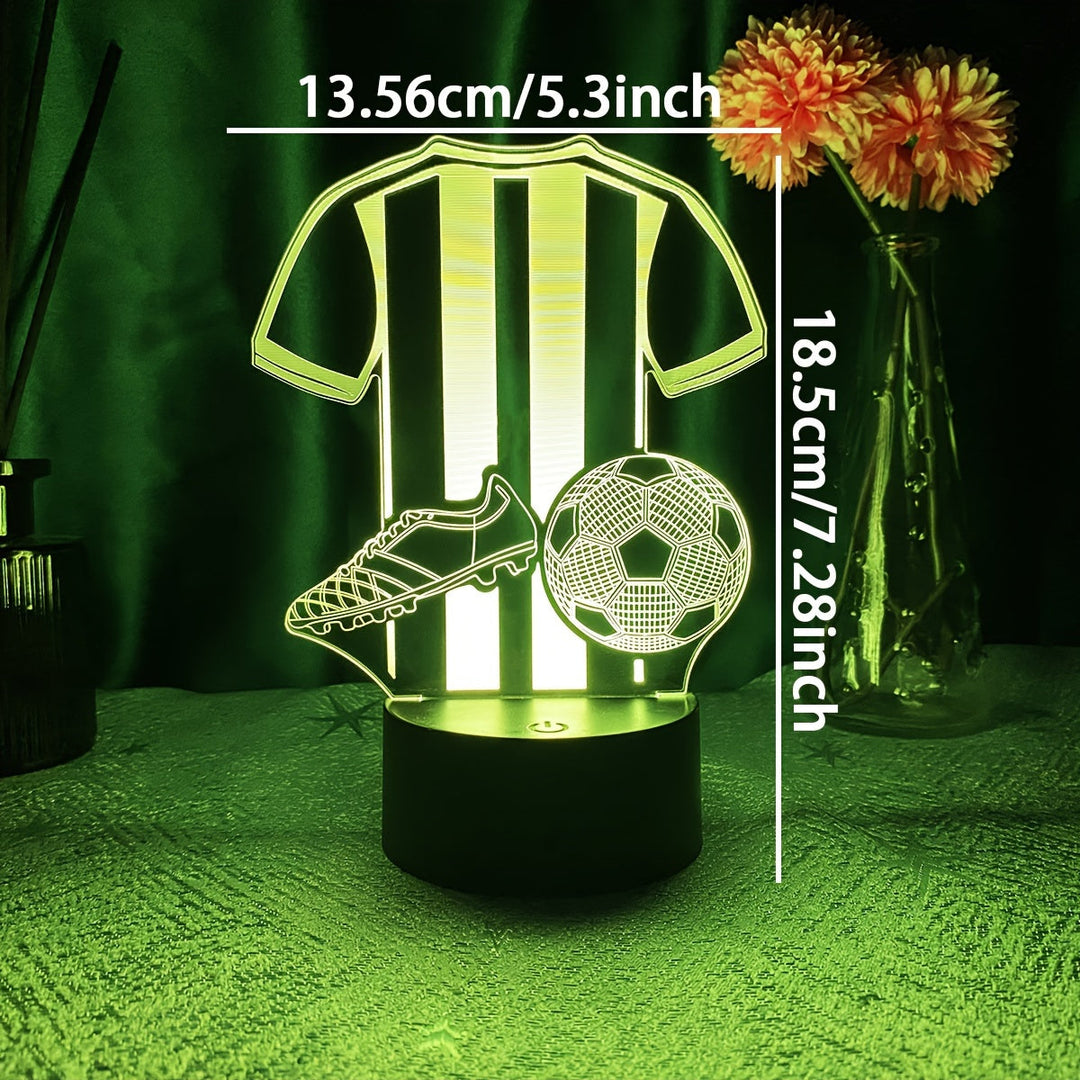 SportGlow Lamp - 3D LED Night Light for Football Fans Bowlift