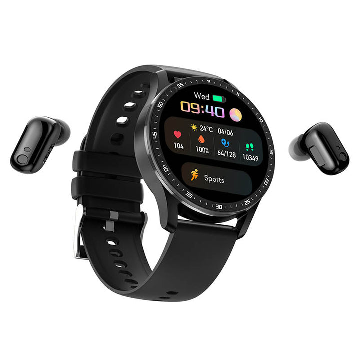 2-in-1 Smartwatch with Bluetooth Headphones | Bowlift