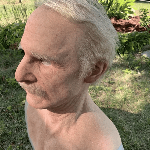 BowLift | MaskEnigma Holloween Realistic Elderly Disguise