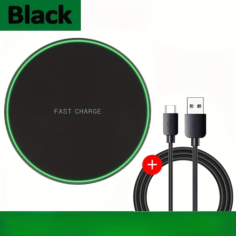 BowLift | Fast Wireless Charger – 15W Induction Charging Pad for iPhone and Android Devices, Sleek Design, Cable-Free Convenience
