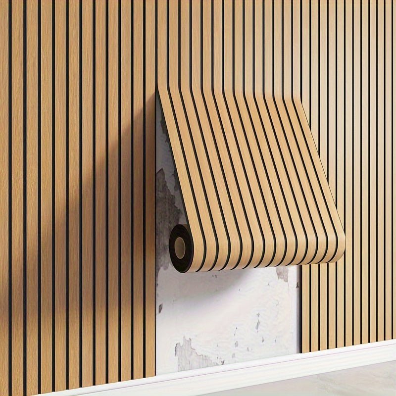 BowLift | HoutLook Wall Panels – Self-adhesive 3D PVC Wall Covering for a Quick Living Experience