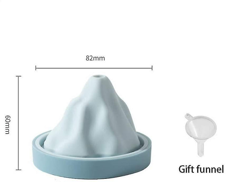 Reusable Silicone Snow Mountain Iceberg Ice Cube Mold with Lid | Bowlift