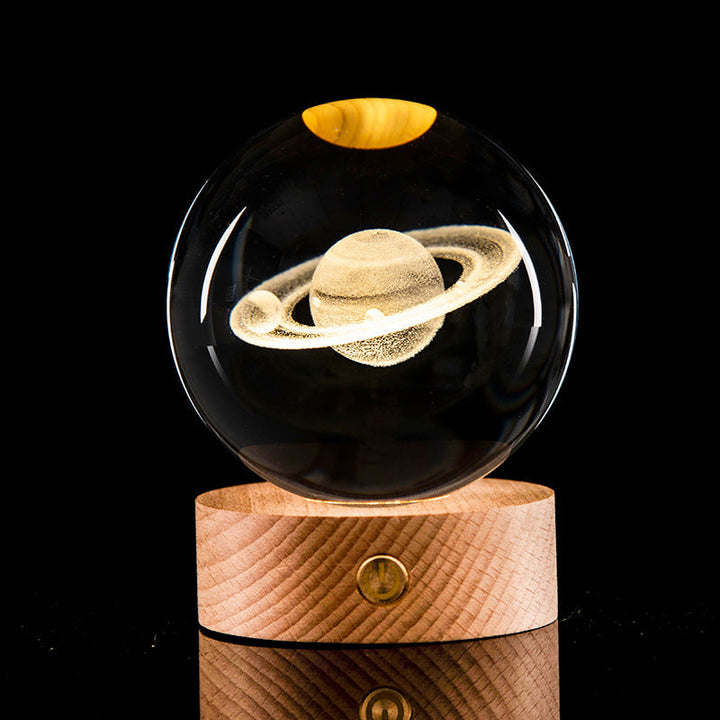 Galaxy Crystal Ball Lamp | Bowlift