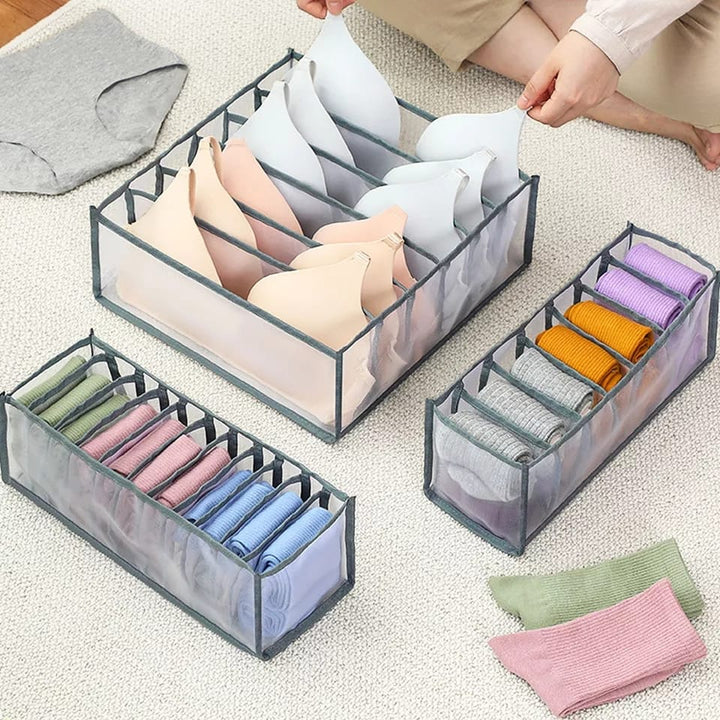 Undergarments Organizer Set Of 3 Bowlift