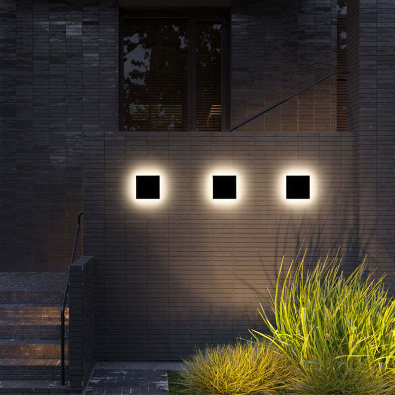 BowLift | Modern LED Wall Light Outdoor – Round Design