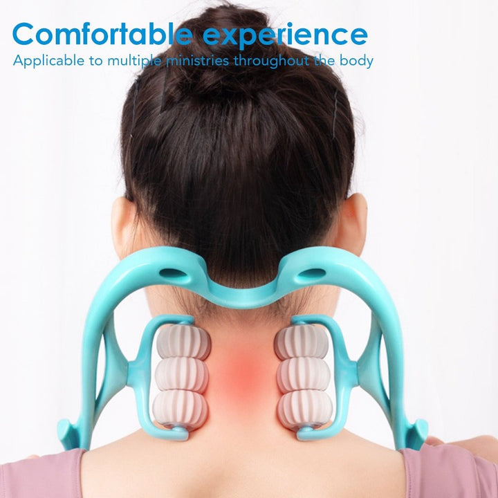 BowLift | 6-Wheel Neck Massager - ReliefRoller
