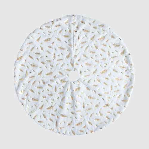 BowLift | Feather Christmas Tree Skirt
