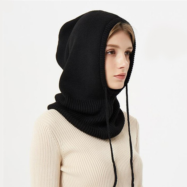 Cashmere Winter Knit Hat Bowlift
