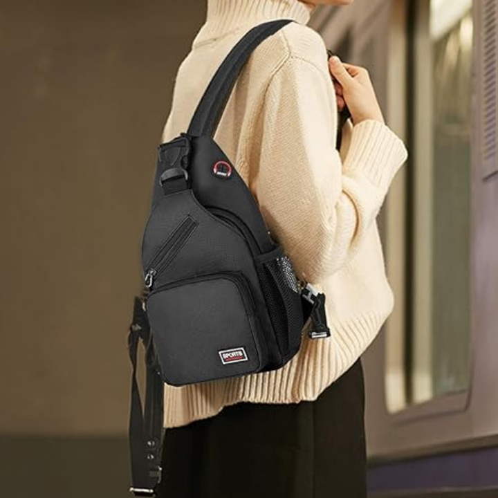 BowLift | Ladies Crossbody Bag - Canvas Outdoor Shoulder Bag with Multiple Carry Options