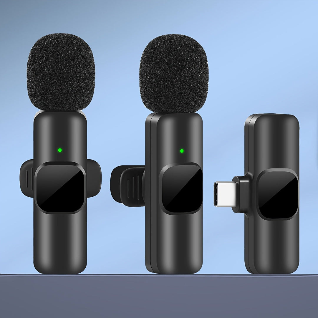 BowLift | Wireless Lavalier Microphone for Video Recordings and Livestreaming – Compact Design with High Sound Quality and USB-C Connection