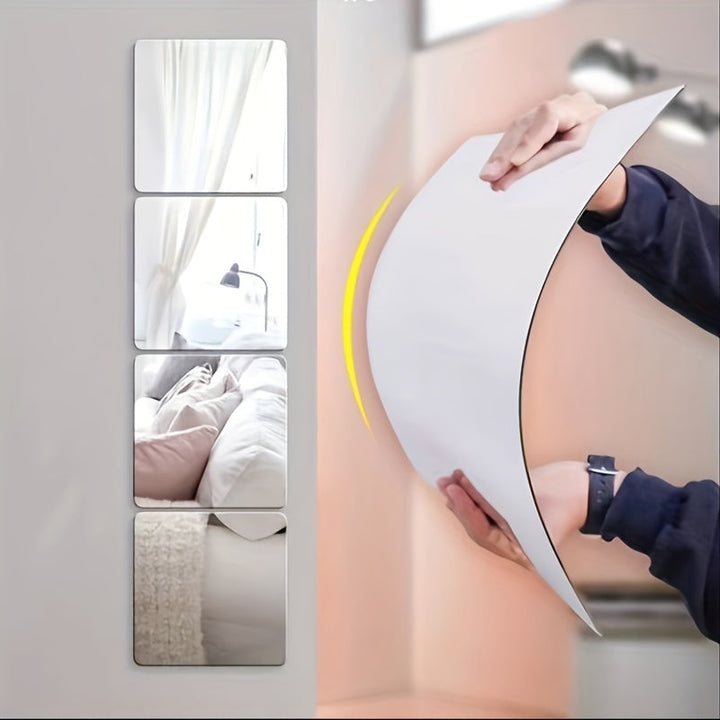 AcrylicSafe Mirrors Set – Stylish and Break-resistant Mirrors Bowlift