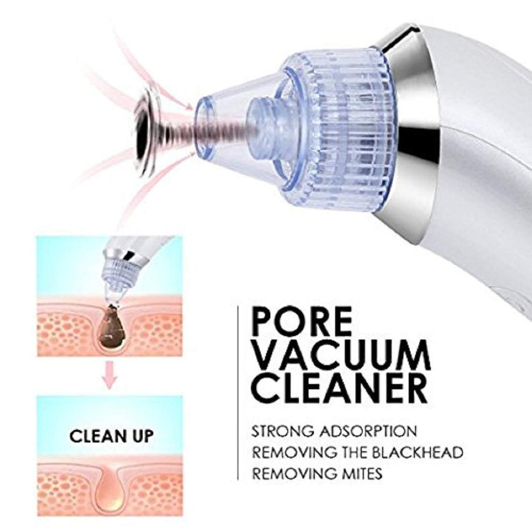 BowLift | LuxeGlow Elite Blackhead Remover | Rechargeable 4-in-1 solution for a clear, radiant skin