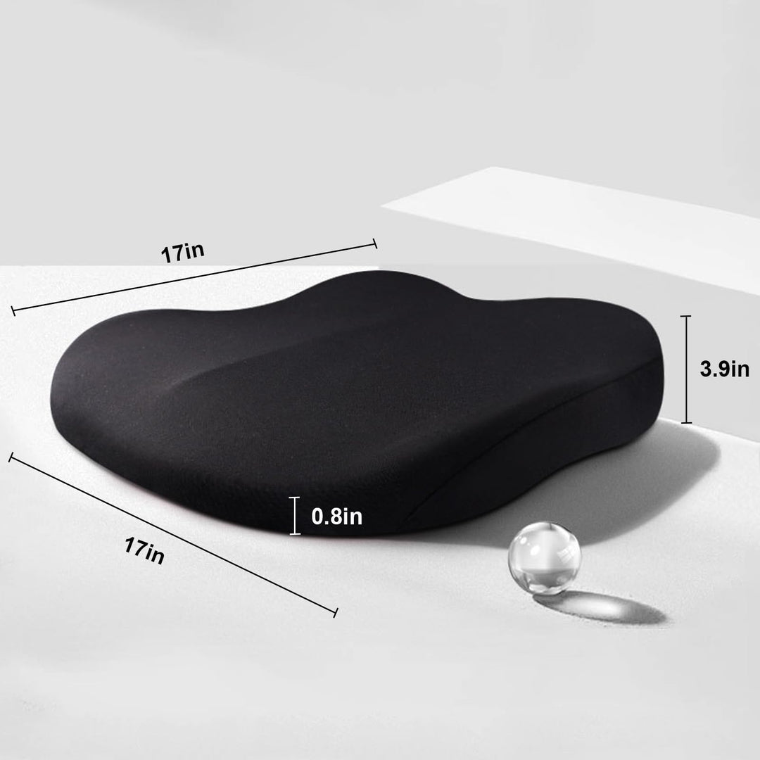 Car Cushion Height Increase – Ergonomic Seat Booster Cushion with Memory Foam | Bowlift
