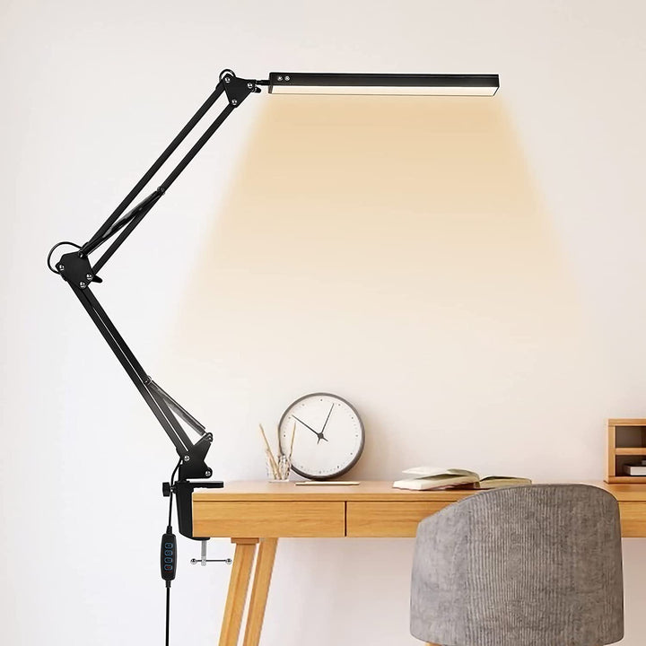 LED Desk Lamp Clamp Light Dimmable 10W | Bowlift